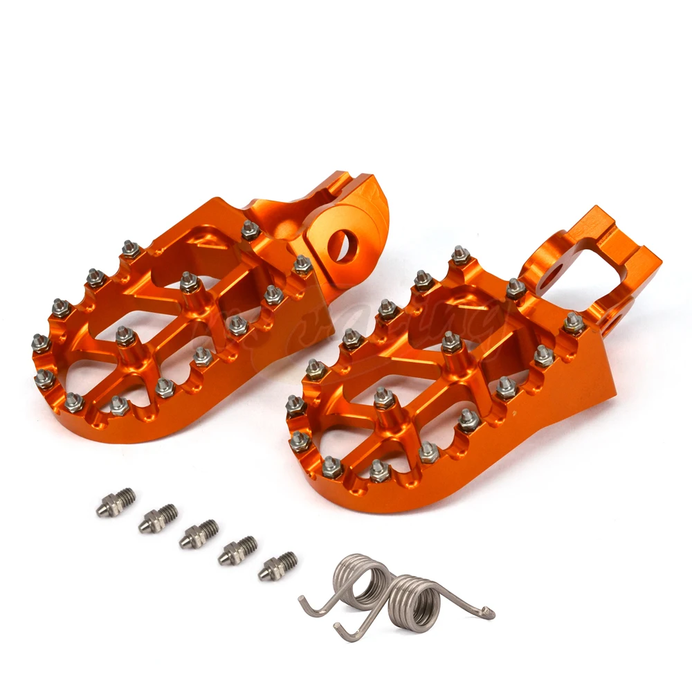 Мотоциклетные Алюминиевые Подножки 2018 педали для KTM SX F EXC EXCF XC XCF XCW 85 125 150 200 250 300 350