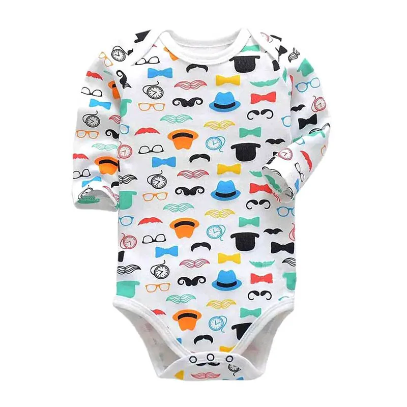 

baby babies bebes clothes newborn bodysuit long sleeve cotton printing infant clothing 1pcs 0-24 Months