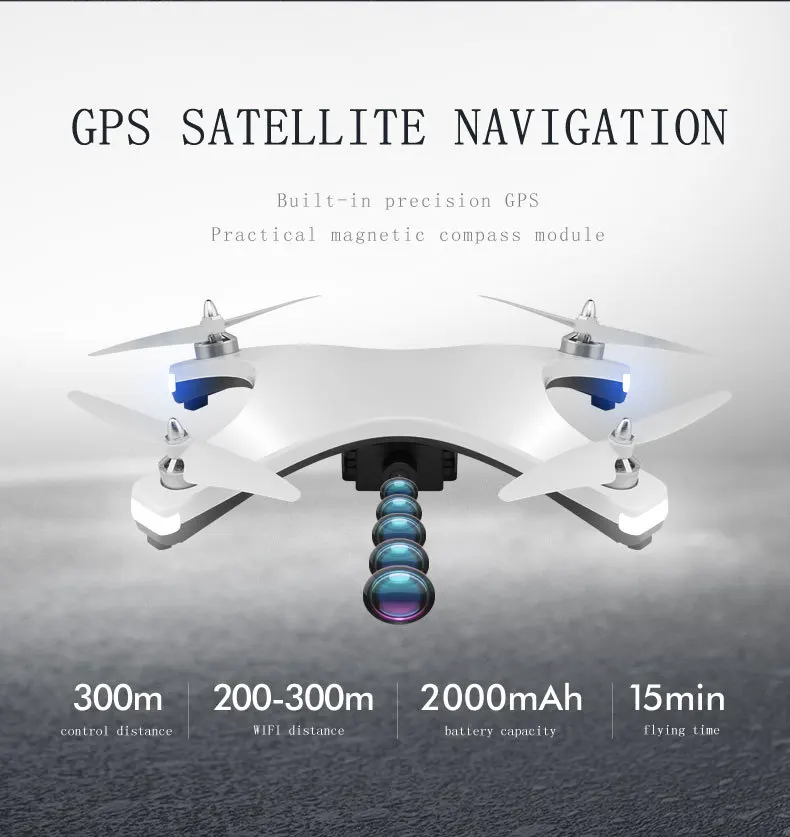 Дрон RC Дроны с камерой HD мини Дрон gps Квадрокоптер с бесщеточным двигателем RC вертолет игрушки VS SJRC F11 E58 X8 X12