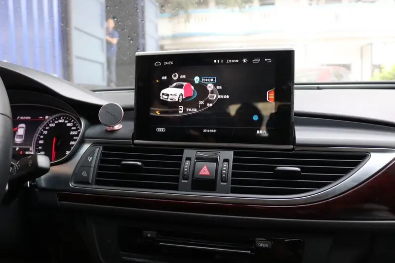 8.4 Inch Android 8.0 Car Multimedia Audio Video GPS Navigation For Audi A6 2012-2018 A6L Bluetooth Radio Stereo Device | Автомобили и