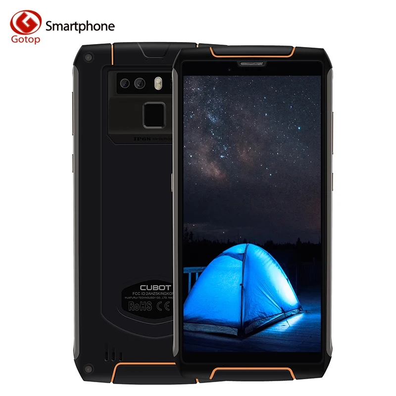 Cubot King Kong 3 смартфон с 5 дюймовым дисплеем восьмиядерным процессором MT6763T ОЗУ 4 Гб