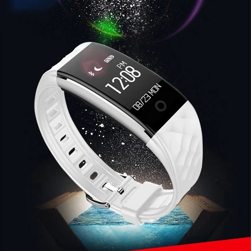 S2 Bluetooth Smart Band Браслет Heart Rate Мониторы IP67 Водонепроницаемый SmartBand браслет для Android