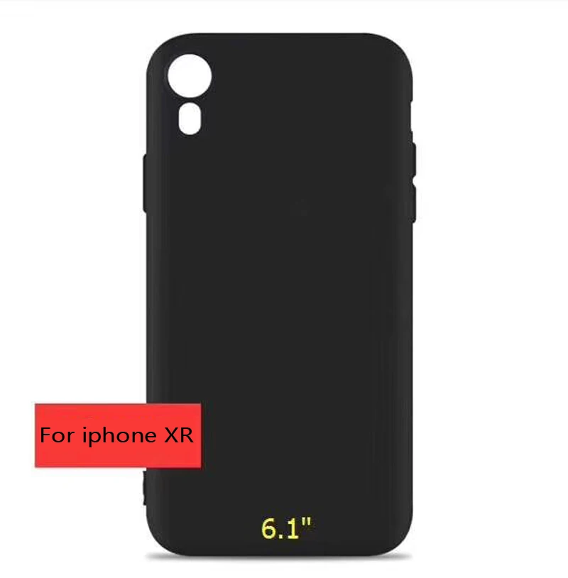 Ультратонкий матовый чехол для iphone 6 7 8 Plus телефона X XS MAX XR мягкая задняя крышка из