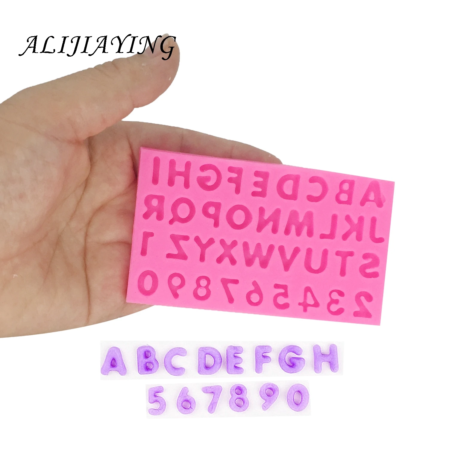 DIY Number letter Fondant Silicone Mould Cake Decoration Sugar Tools Baking Sugarcraft chocolate clay Mold D1399 m0179 sugarcraft letter number silicone mold fondant mold cake decorating tools chocolate mold kitchen baking mould