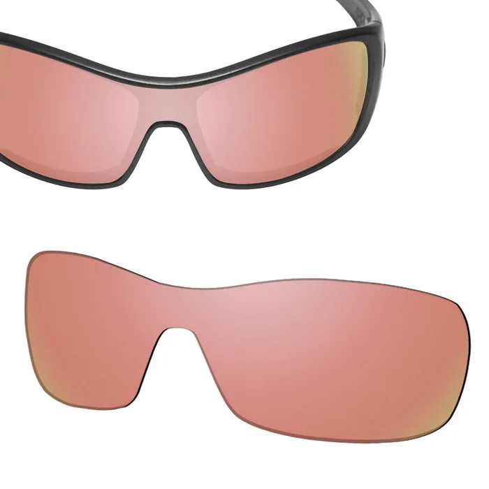 Peach Gold Mirror SmartVLT поляризованные Сменные линзы для солнцезащитных очков в стиле Оукли антикс-несколько вариантов - Цвет линз: Peach Gold Mirror