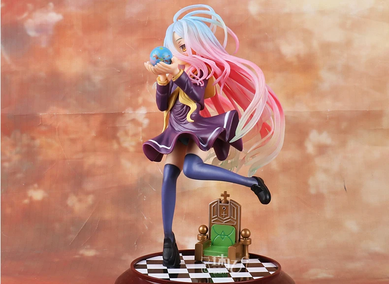 Горячая продажа игра Аниме Нет игры нет жизни белая статуя Ани Kotobukiya Shiro