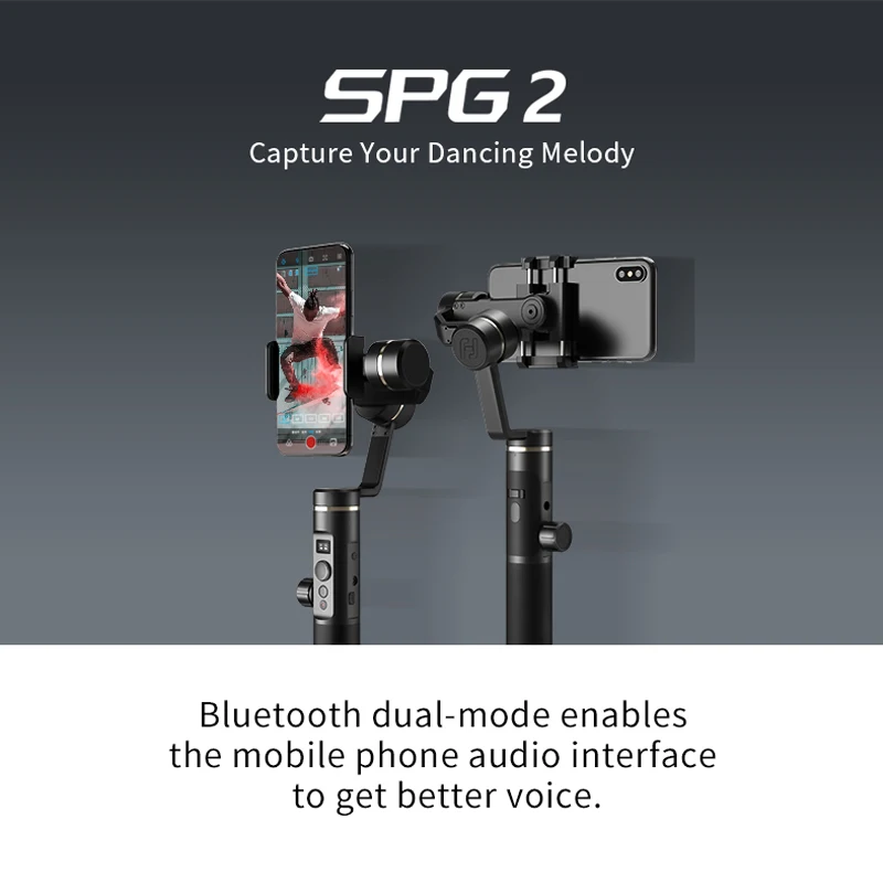 FeiyuTech New SPG2 3-Axis Handheld Stabilizer Gimbal for Smartphone iphone X 8 7 OPPO Samsung Note ViVO Mobile phones | Электроника