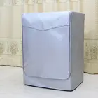 Водонепроницаемый однотонный пылезащитный чехол на молнии для стиральной машины