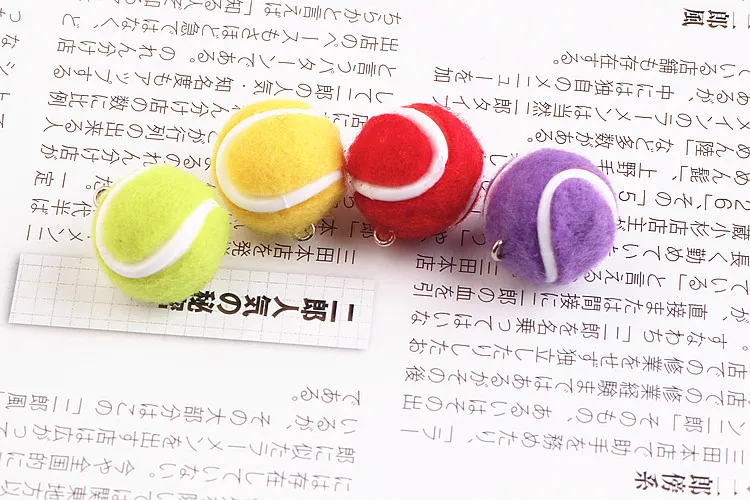 Оптовая продажа 20 шт./лот ручная работа шерстяные войлочные шарики подвески