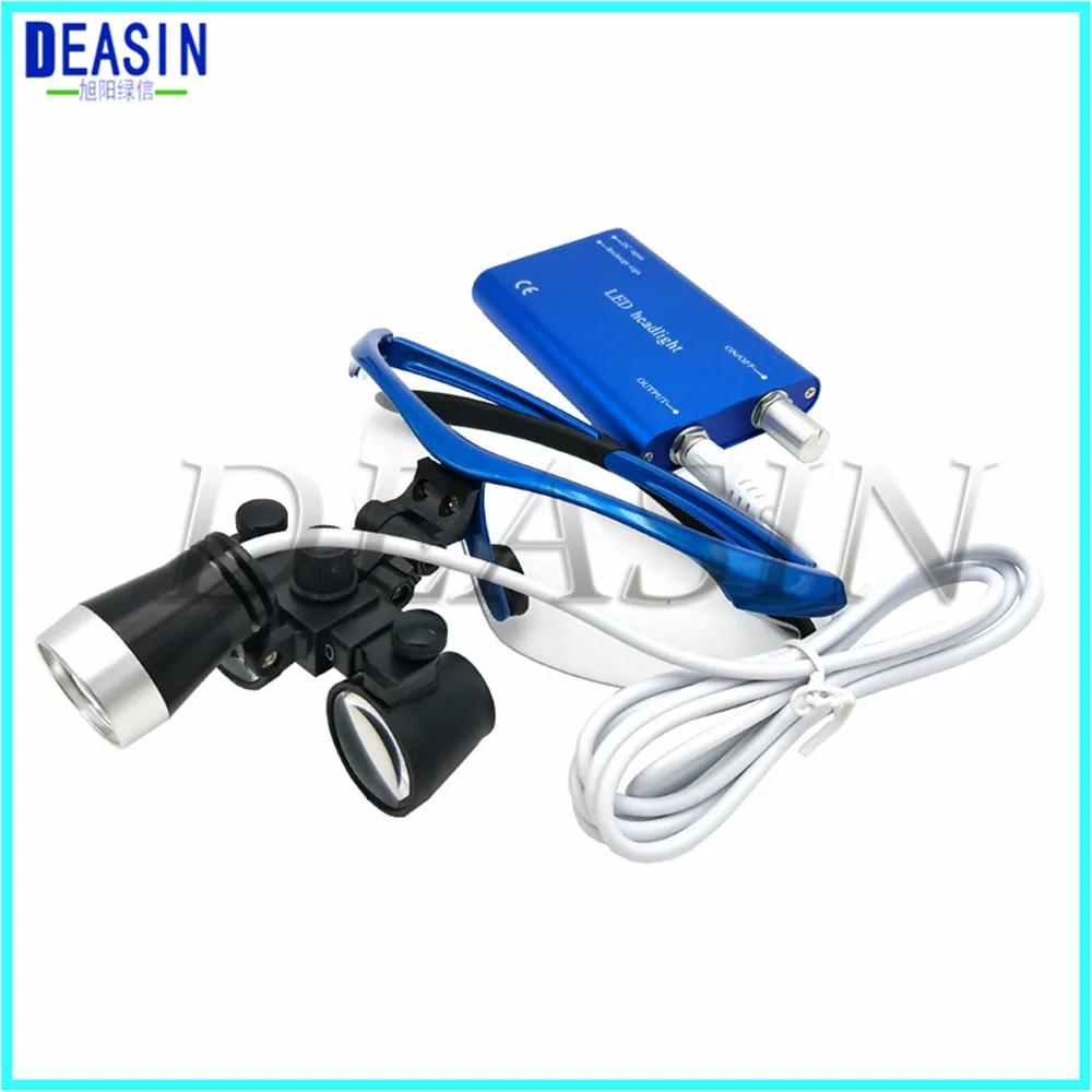 С светодиодный ным светодиодным налобным фонарем Стоматологическая