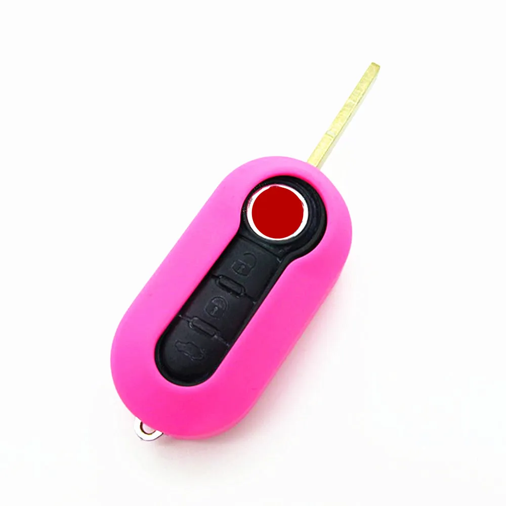 Высокое качество Силикона ключа автомобиля чехол для FIAT Panda Stilo Grande Punto Doblo Bravo 500