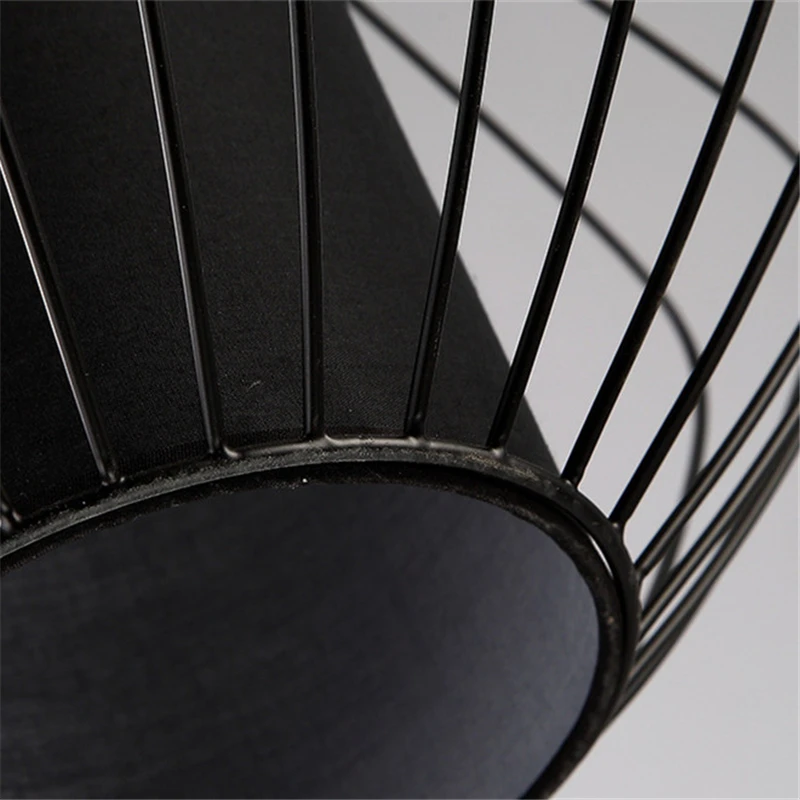 Черный/белый 4 шт./компл. металлический Лофт современные подвесные светильники