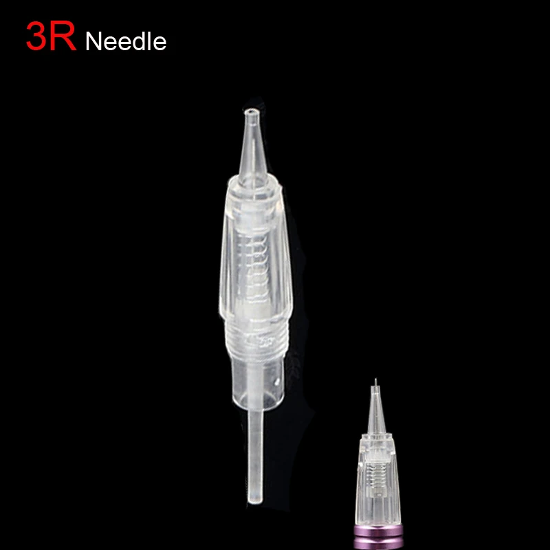 50 шт. стерилизованная игла для тату машины микроблейдинг ручка татуировок бровей