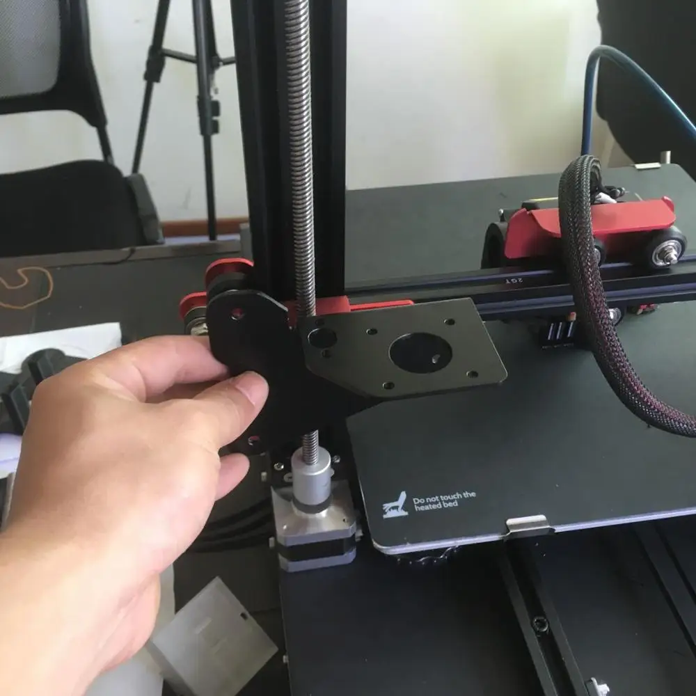 CR 10 Эндер 3S 3D принтер двойной Z оси стент пластина правая экструдер полностью