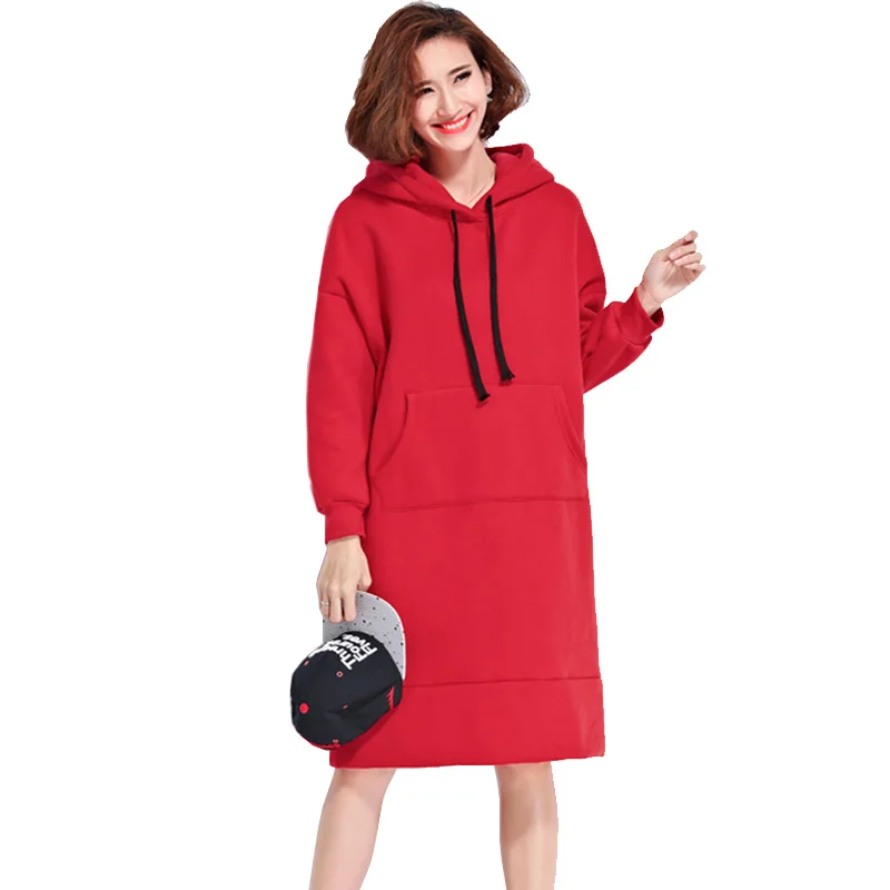 new arrival 2017 autumn and winter Europe print loose thicken long sleeved women Loose casual sweatshirt 68 | Женская одежда