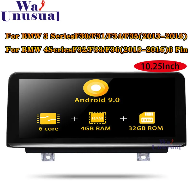 

Автомобильный GPS-навигатор на Android 9,0 для BMW 3 серии F30/F31/F34/F35 (2013-2016) для BMW 4SeriesF3 2/F33/F36 (2013-2016), без DVD