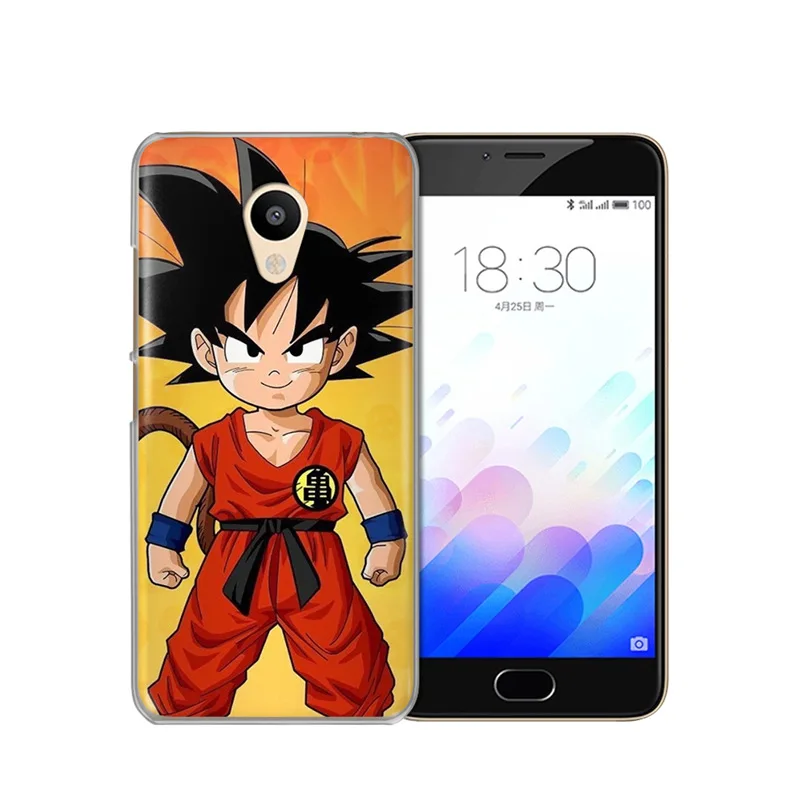 For Meizu M3S M3 Note M5 M5S M5C M6 U10 U20 Pro 6 16th Phone Case back cover coque pattern Dragon Ball goku cartoon silicone |