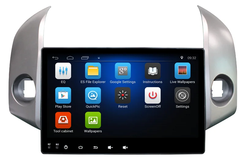 10 1 &quot2 + 32G Android 7 0 автомобильное радио GPS для Toyota RAV4 RAV 4 2008 2012 Авторадио центральный