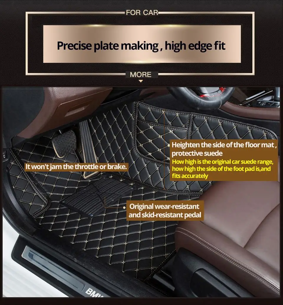 Автомобильные коврики для Mitsubishi pajero sport 2011 2012 2013 пользовательские напольные ковры автомобильные аксессуары черный коричневый стиль LHD