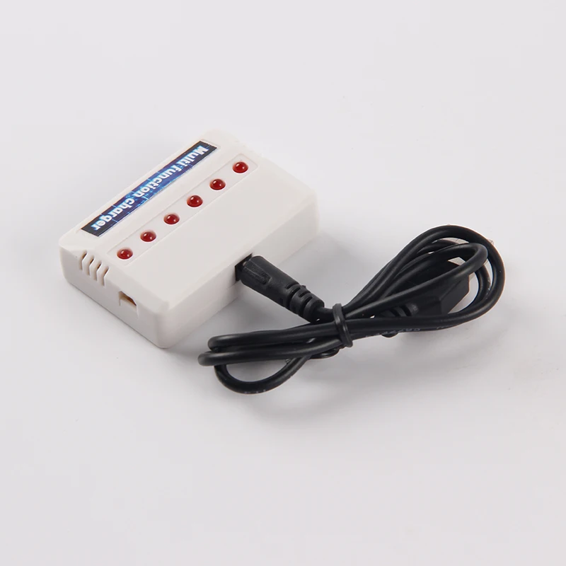 2 JST и 4 порта 0 6 в 1 зарядное устройство для Hubsan SYMA X5C X5SC X5SW H107 U818A V686G V959 3 7 V батарея |