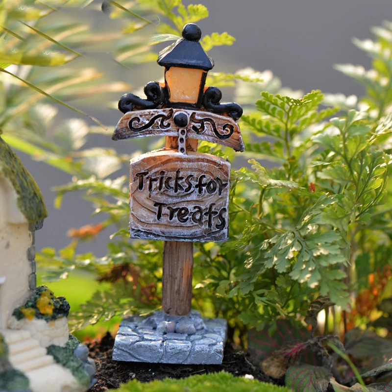 Уличный светильник сказочный сад миниатюрная статуя винтажный домашний декор