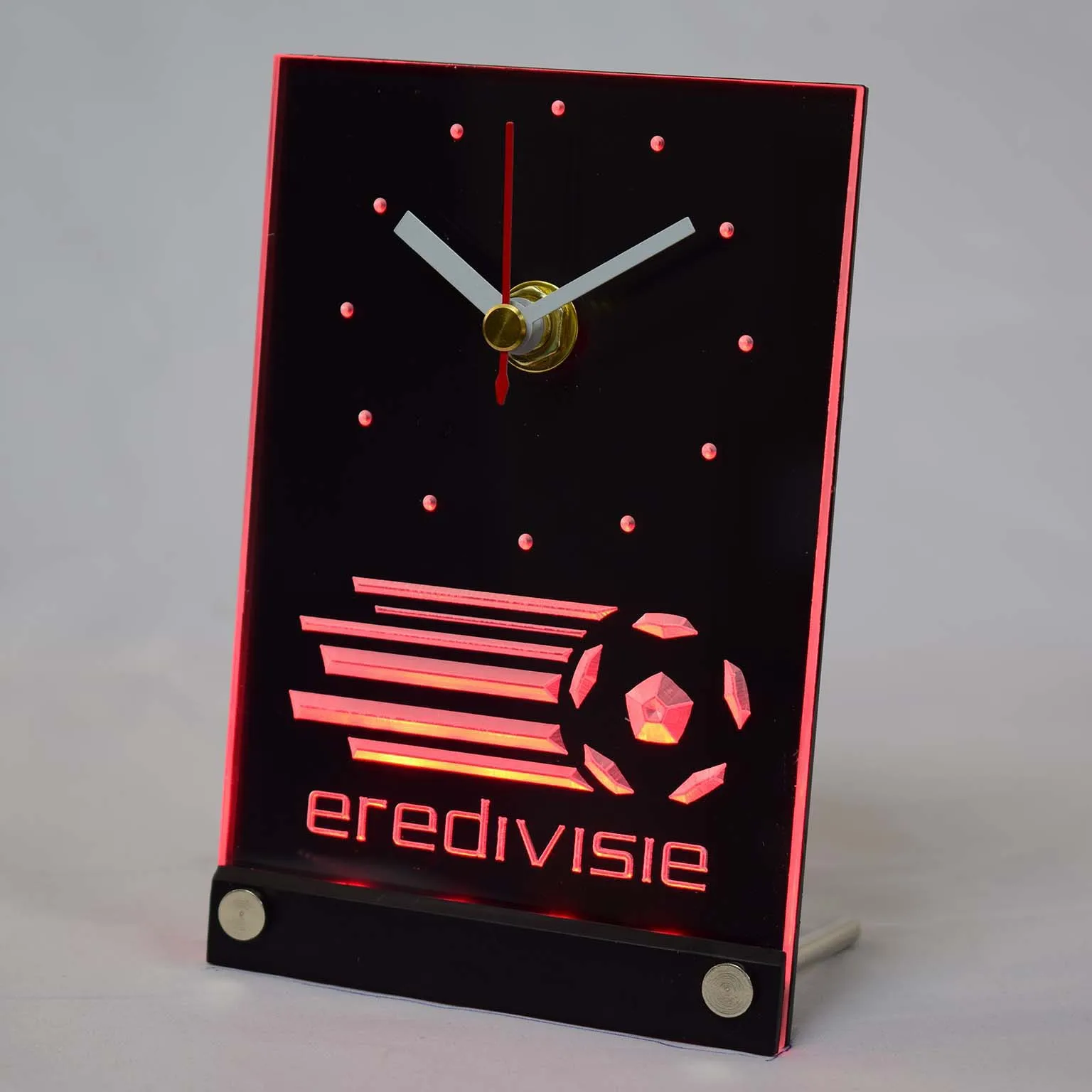 Tnc1023 Eredivisie голландский футбол 3D светодиодные настольные часы|3d led clock|dutch clock3d clock |