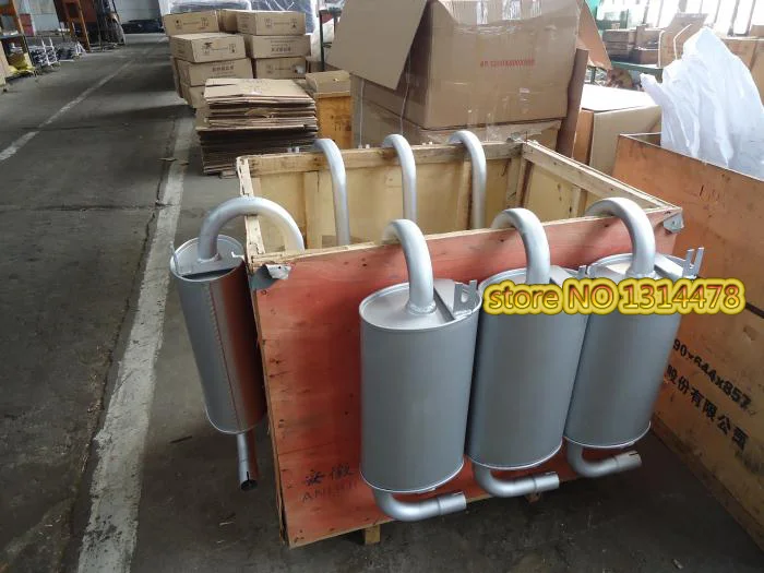 Мощный 4 Тонный вилочный подъемник с рычагом переключения и позиционером 6