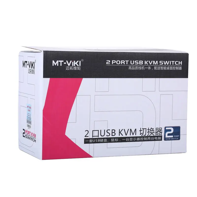 MT Viki 2 Порты и разъёмы KVM переключатель с проводной пульт дистанционного