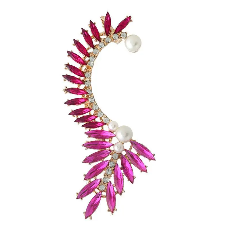 5pairs/pack European Exaggerated Crystal Rhinestone Earrings | Украшения и аксессуары