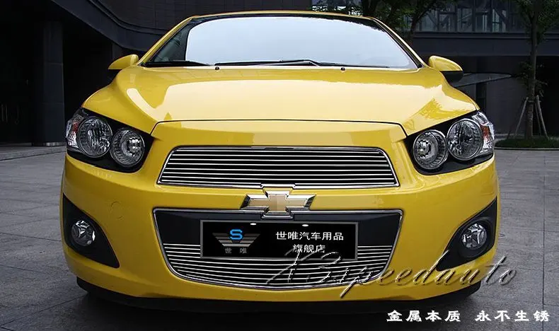 Передняя решетка радиатора для Chevrolet Aveo 2011 2012 2013 высокое качество новый