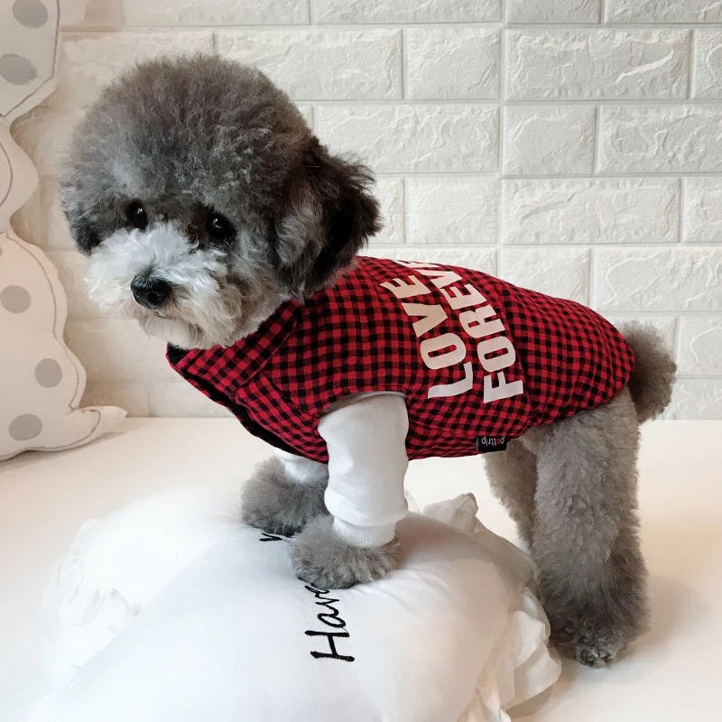 

Double-sided Jacket Pet Dog Winter Clothes for Small Dogs Chihuahua Thick Warm Vest Puppy French Bulldog Coat Yorkie Outfit