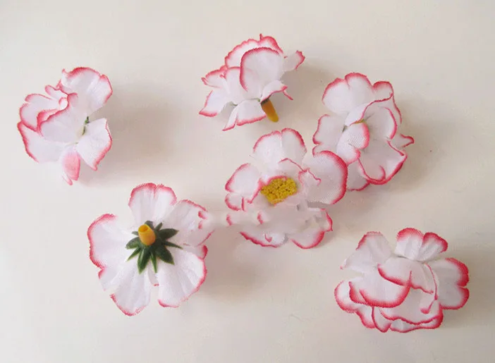 Искусственные головки цветов DIY моделирование маленькие сливы цветок шпилька