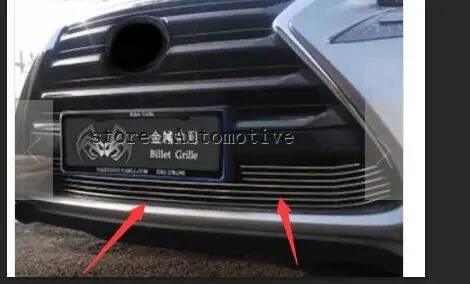 2014-2017 для Lexus NX качественная решетка переднего бампера автомобиля из нержавеющей
