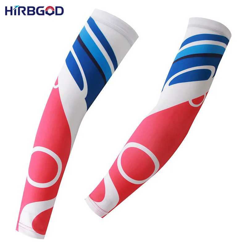 Митенки для велоспорта HIRBGOD компрессионные велосипедные нарукавники с
