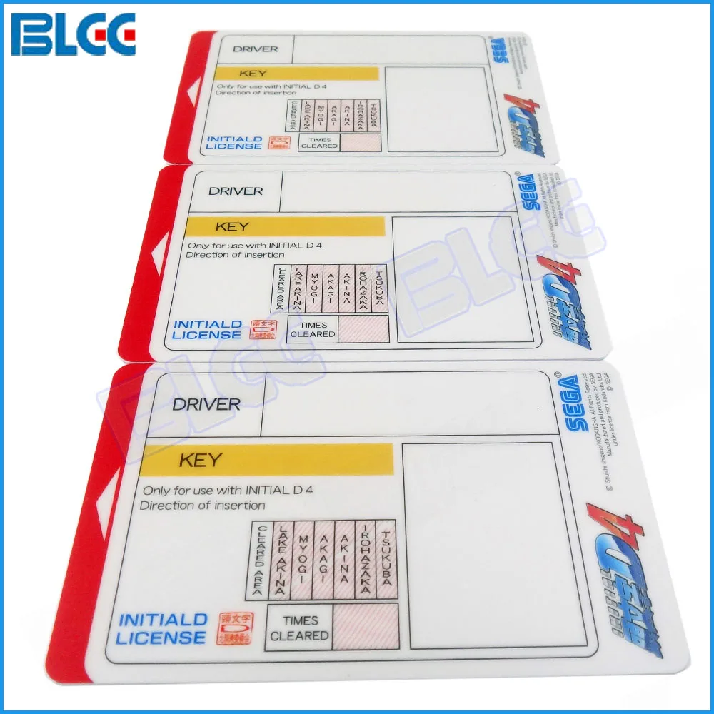 Оригинальная Начальная карта памяти D4 для Initiald D Car Racing Game аксессуары аркадных