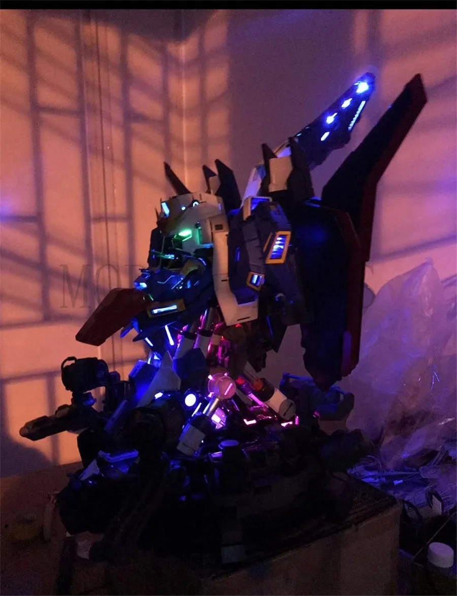 Фигурка YIHUI в наличии модель сборе Gundam zeta груди 1:35 фигурка со светодиодсветильник
