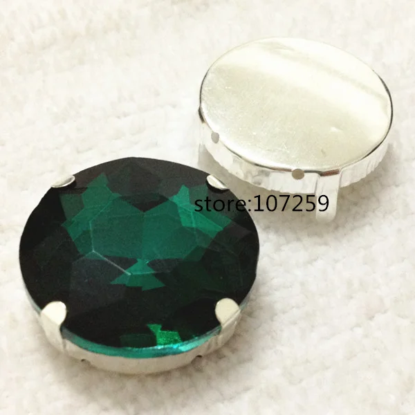 green zircon TopStone шить на стекло кристалл круглый Baoshihua коготь горный хрусталь нескольких цветов 10 мм 12 мм 14 мм 27 мм шить на камень плоский Топ - Цвет: green zircon
