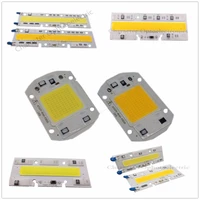 220v 20w 30w 50w 70w 100w led floodlight cob chip integrated smart ic driver warm white cool white high power led chip