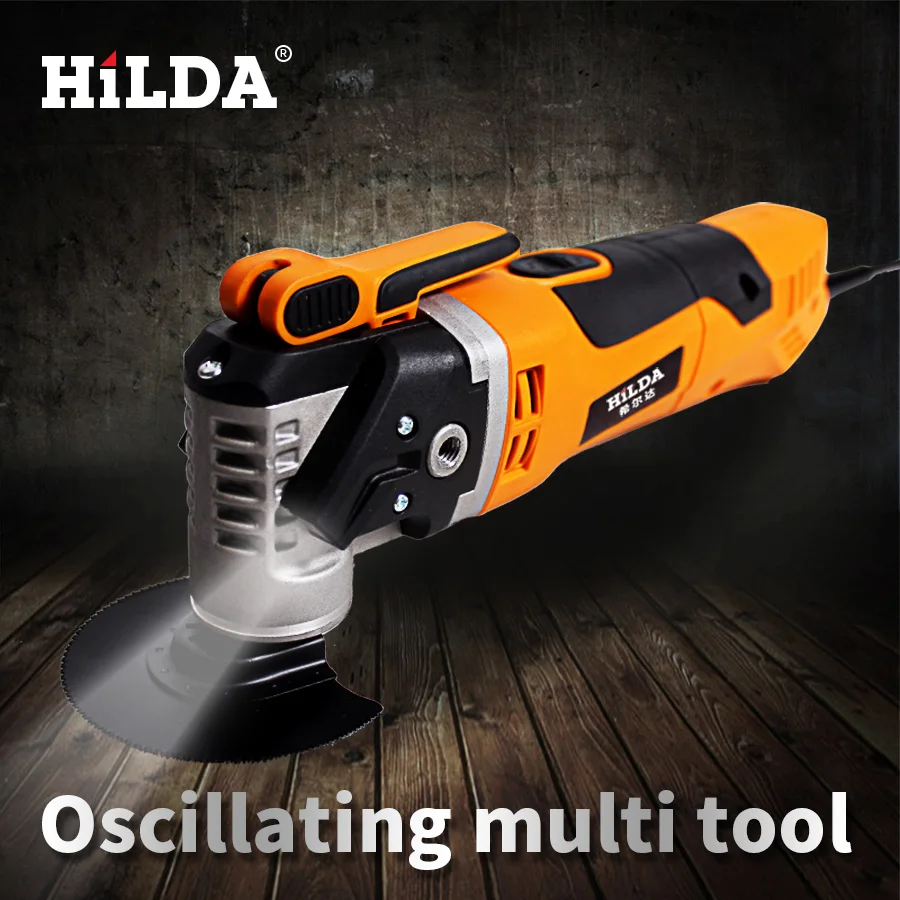 HILDA Multi-Function Electric Saw Oscillating Trimmer Home Renovation Tool woodworking Renovator Tools | Инструменты