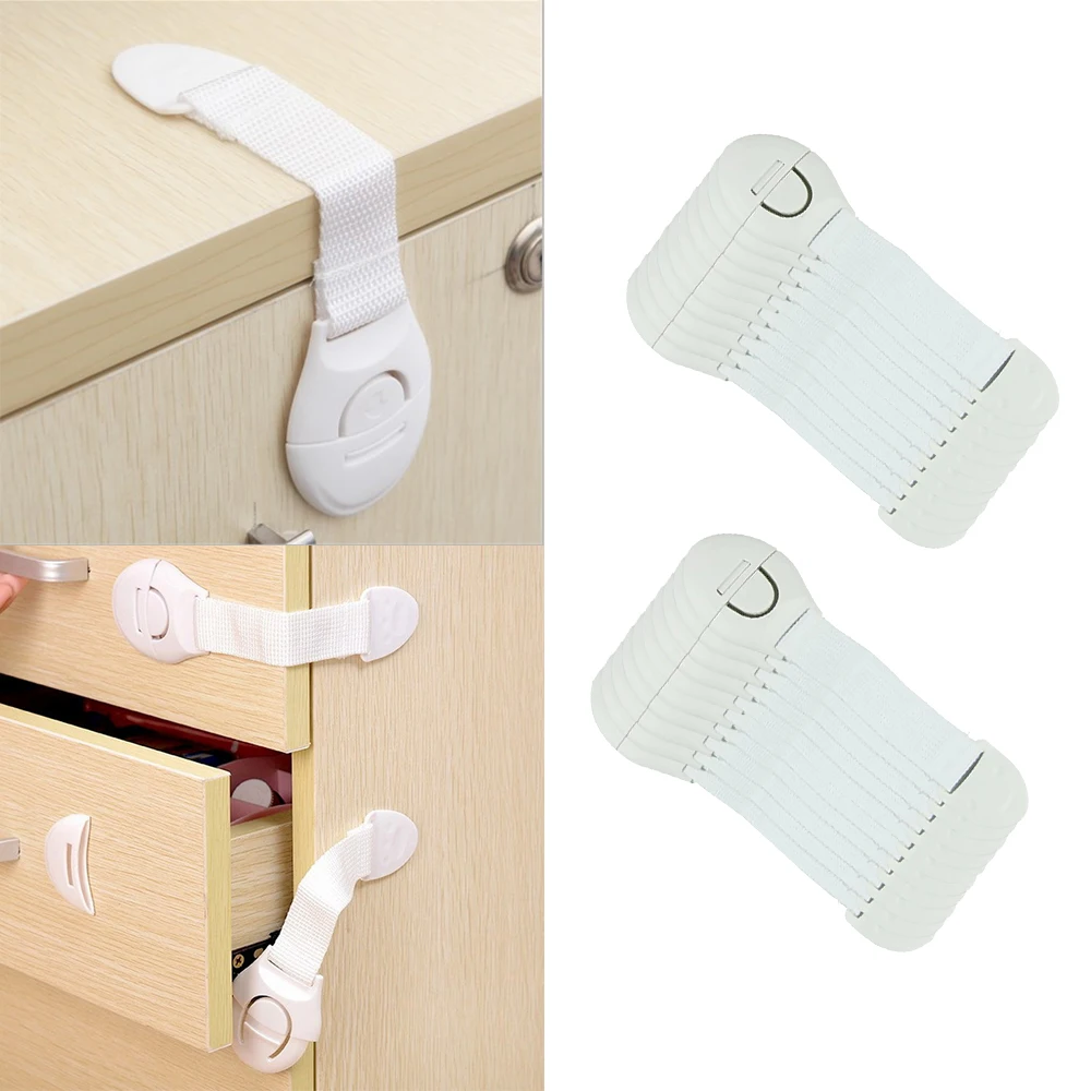 10 шт. магнитный детский замок безопасный шкаф дверной ящики холодильник унитаз