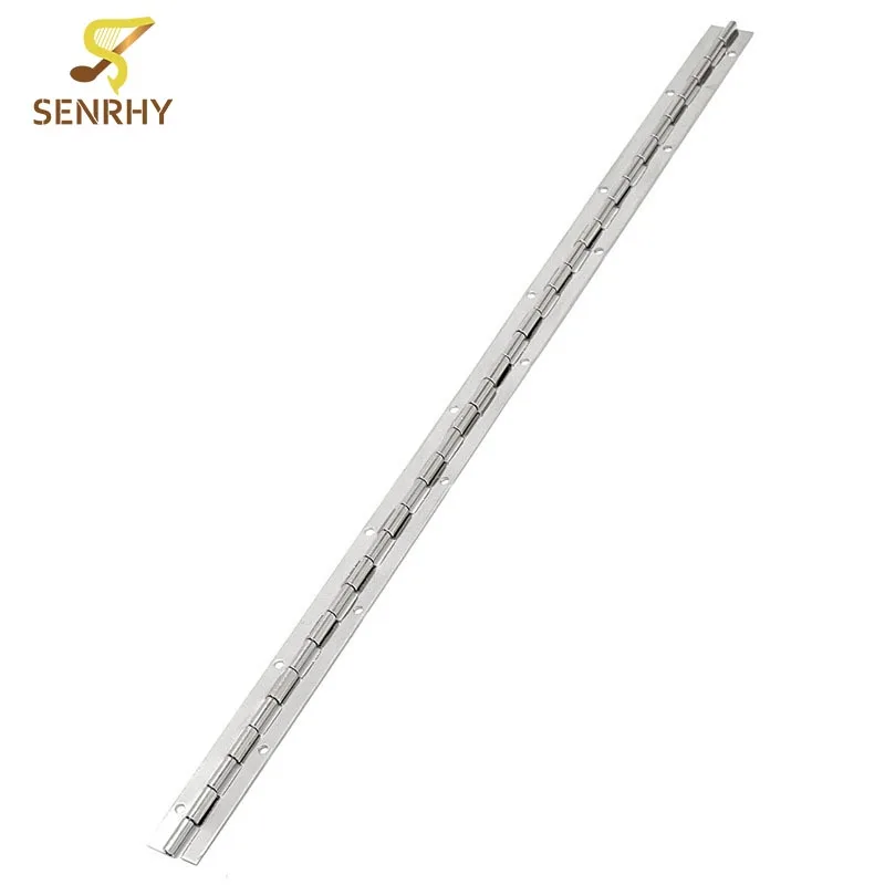 SENRHY нержавеющая сталь 17X3/4 дюйма серебряное пианино петля одна поверхность