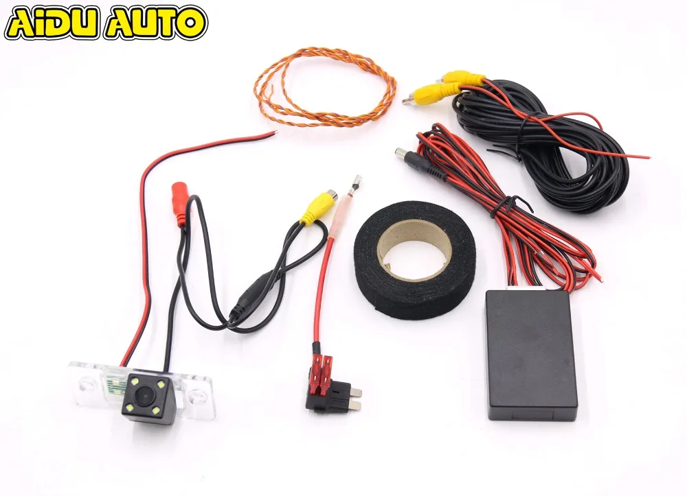 RCD330 187A 187B PLUS AV камера заднего вида для VW Polo Golf MK5 Jetta Passat B6 | Автомобили и мотоциклы