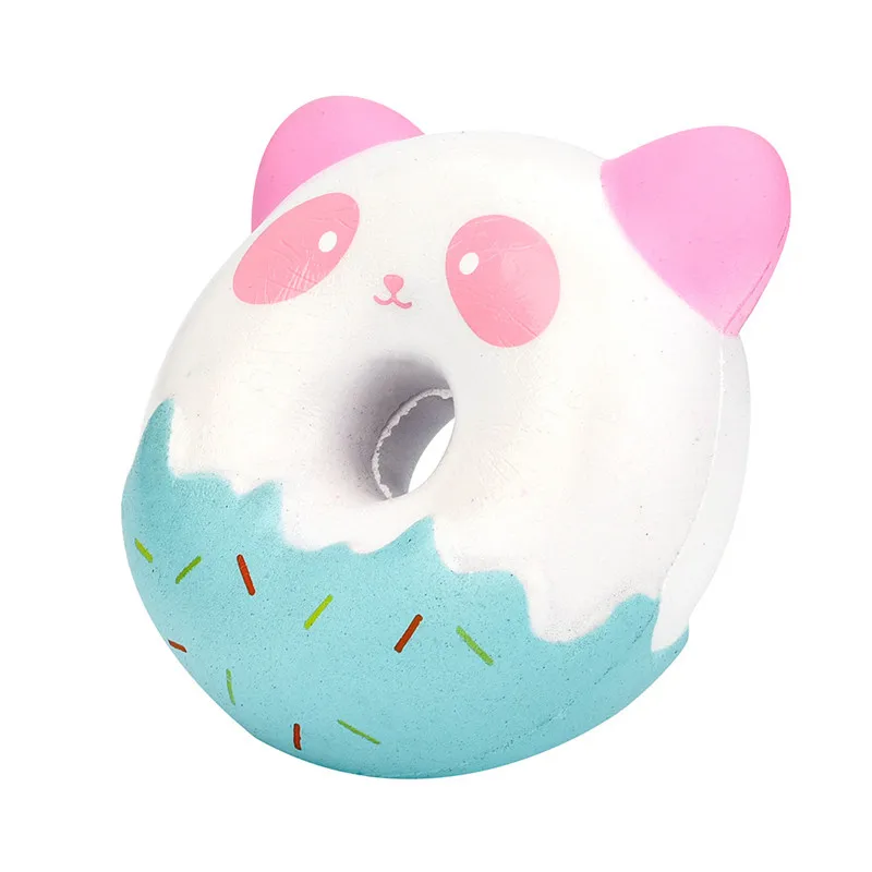 Squishies Милая панда пончики Kawaii крем ароматизированный медленно поднимающийся