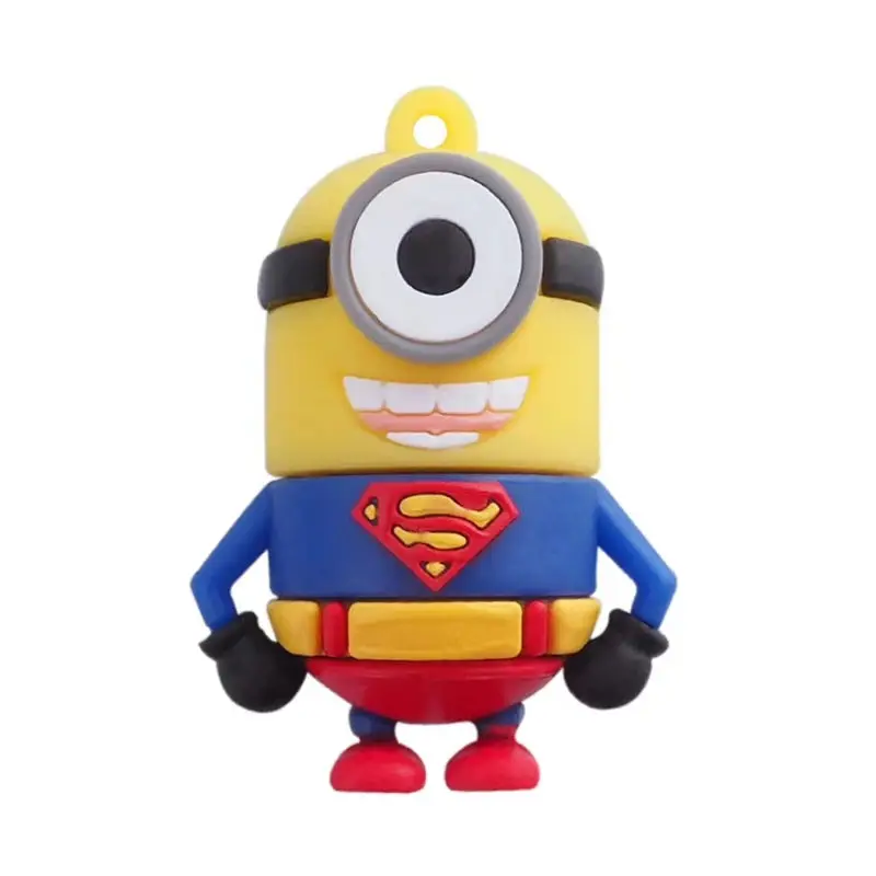 Мультяшный флеш накопитель Super Hero minions usb 64 ГБ 32 16 8 4 ГБ|USB флэш-накопители| |