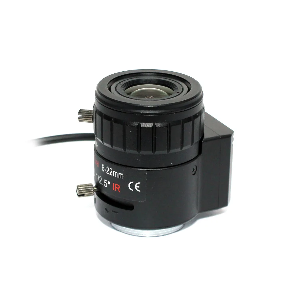 5MP 1/2.5 &quot6 22 мм F1.6 IR ручной варифокальный DC Авто Iris CCTV Объектив CS Mount для всех