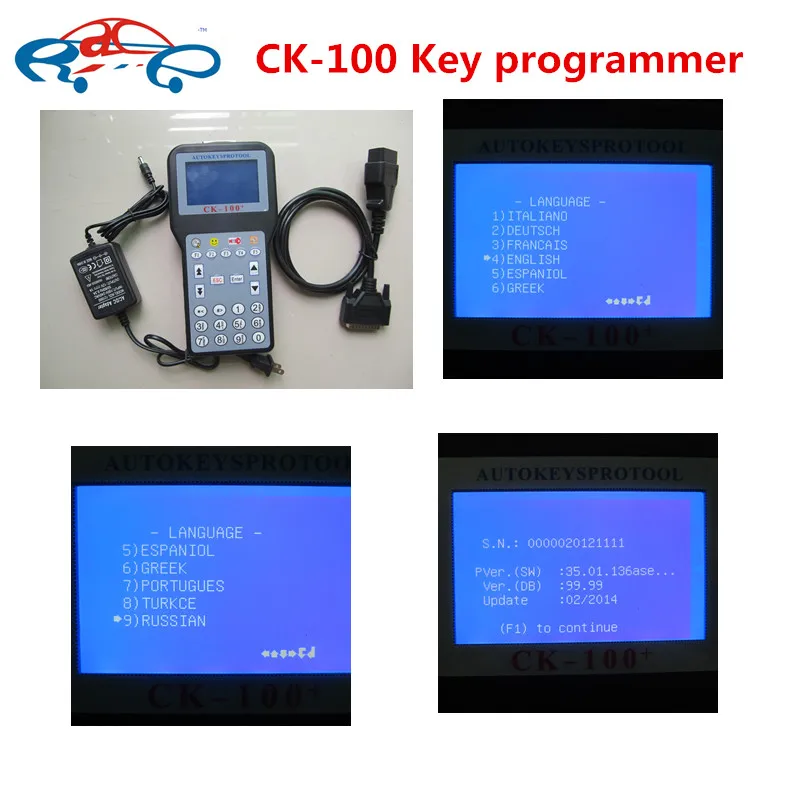 2018 Новый многоязычный CK100 ключевой программатор CK 100 v99 99 самое последнее