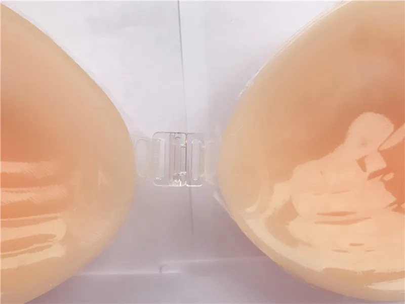 2019  Silicone Push Up Sexy Strapless Thick Massage Bra Self Adhesive Bandage Invisible Bralette Party Dress Sticky Bra