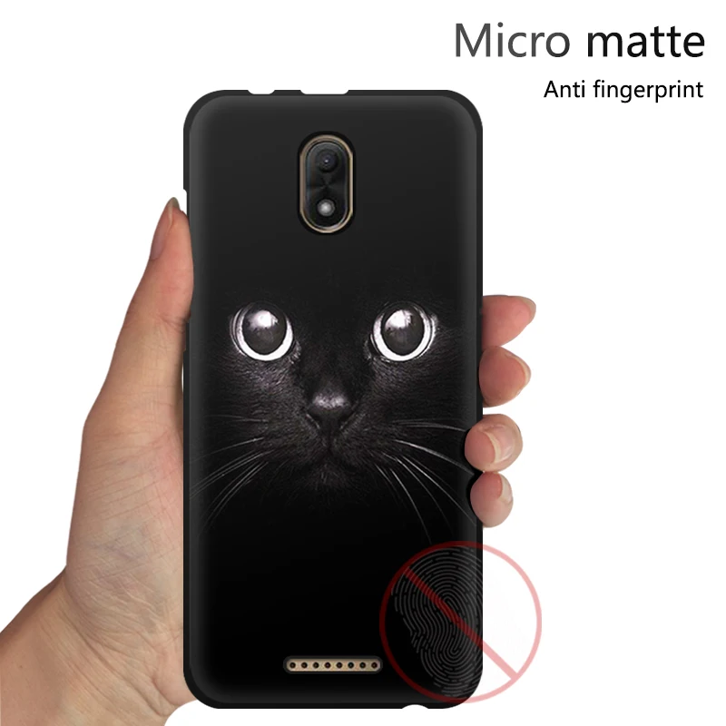 JURCHEN чехол для телефона Wiko Jerry 3 с мультяшным принтом матовый Мягкий силиконовый