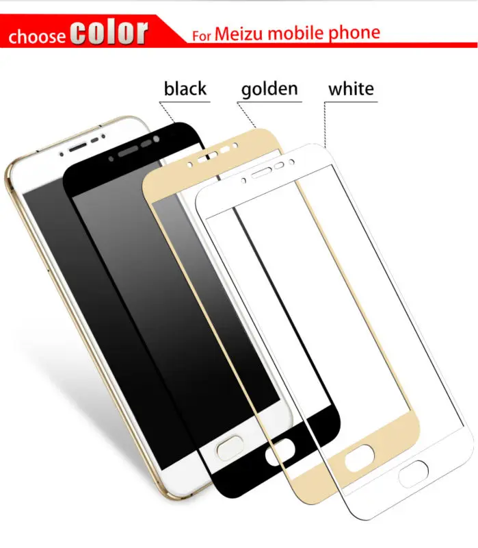 CHYI закаленное стекло для MEIZU M6 Note M3 M5s защита экрана Олеофобное Покрытие Закаленное полноэкранное защитное покрытие MEIZU 16th X8