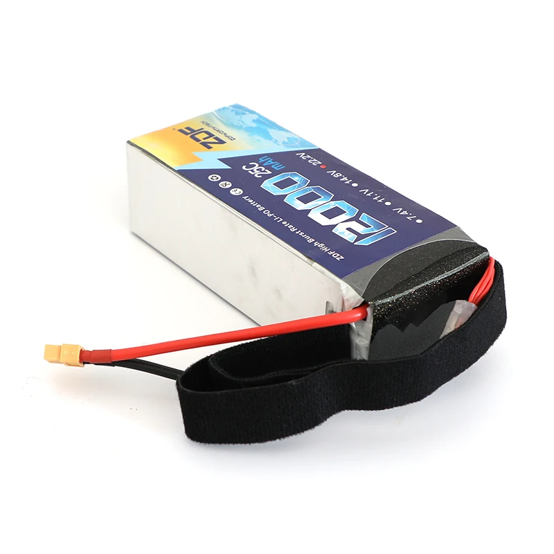 4 шт./лот ZDF хорошее качество Lipo батарея 22 2 V 6S 12000MAH 25C-50C RC AKKU Bateria для самолета